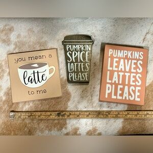 Pumpkin Spice Latte Themed Decor